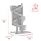 Us Stove Co 2,000 Sqft WiseWay EPA Certified Gravity Fed NonElectric Pellet Stove GW1949 - alternate 4
